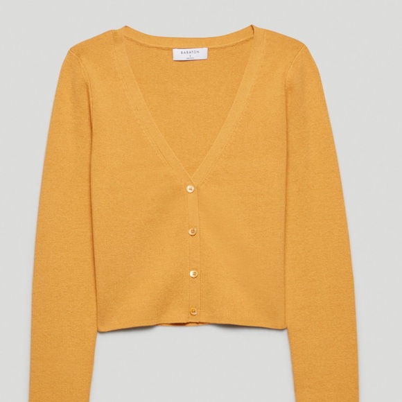 Green Aritzia Babaton Cardigan - Picture 2 of 3